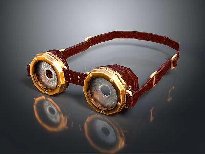 goggles swimming goggles eye mask frog goggles snow goggles sunglasses 3d model