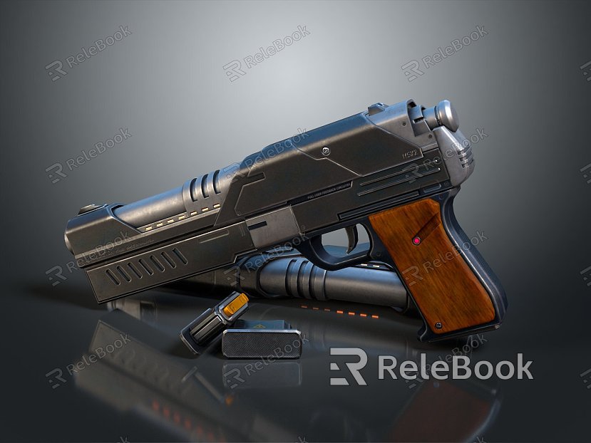 Pistol semi-automatic pistol automatic pistol modern weapon hot weapon hot weapon gun military model