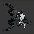 Robot Assistant Small Robot Butler Robot Butler Figure Game Figure 3d model
