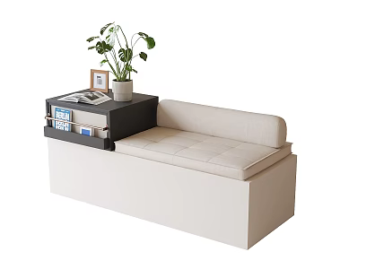 Modern Bay Window Mat 3d model