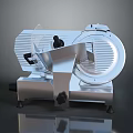 Stainless Steel Commercial Electric Meat Slicer With Sharp Blade And Stable Base