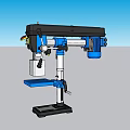 BELMASH RDP430-16 radial drilling machine milling machine 3d model