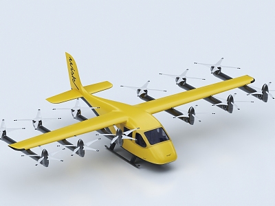 Small Aircraft Pesticide Sprayer Agricultural Aircraft 3d model