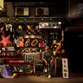 Nostalgic Retro Store Display With Movie Props Vintage Decorations And Balloons