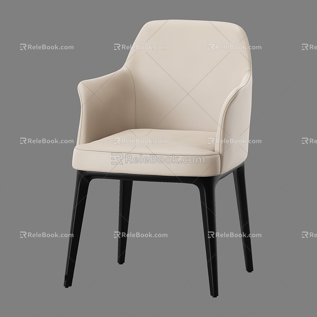 Simple Single Casual Sofa Single Casual Sofa Sofa Simple Sofa Sofa 3d model