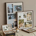 Modern Wooden Photo Frames With Collage Design For Home Decor