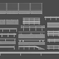Modern Metal Fence Design Collection With Various Railing Styles And Structures
