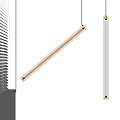 Modern Chandelier Simple Chandelier 3d model