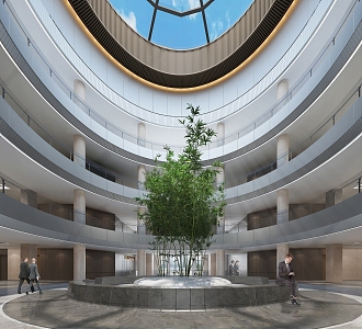 Atrium 3d model