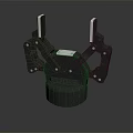 Durable Industrial Mechanical Gripper Device With Metal Arms And Stable Base