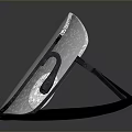 Stylish Rimless Eyeglasses Featuring Metal Frame And Black Temples Modern Design