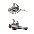 Stainless Steel Door Handles Various Types Lever Knob Lock Sets for Home Interior Doors