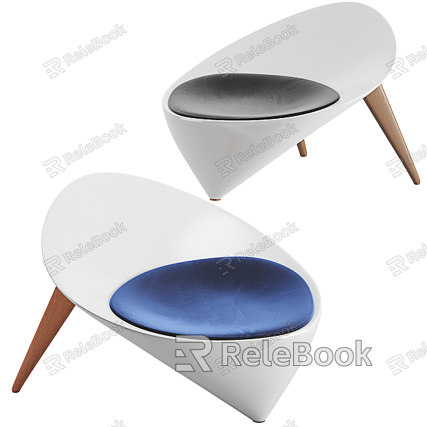 Modern single chair shaped leisure chair model