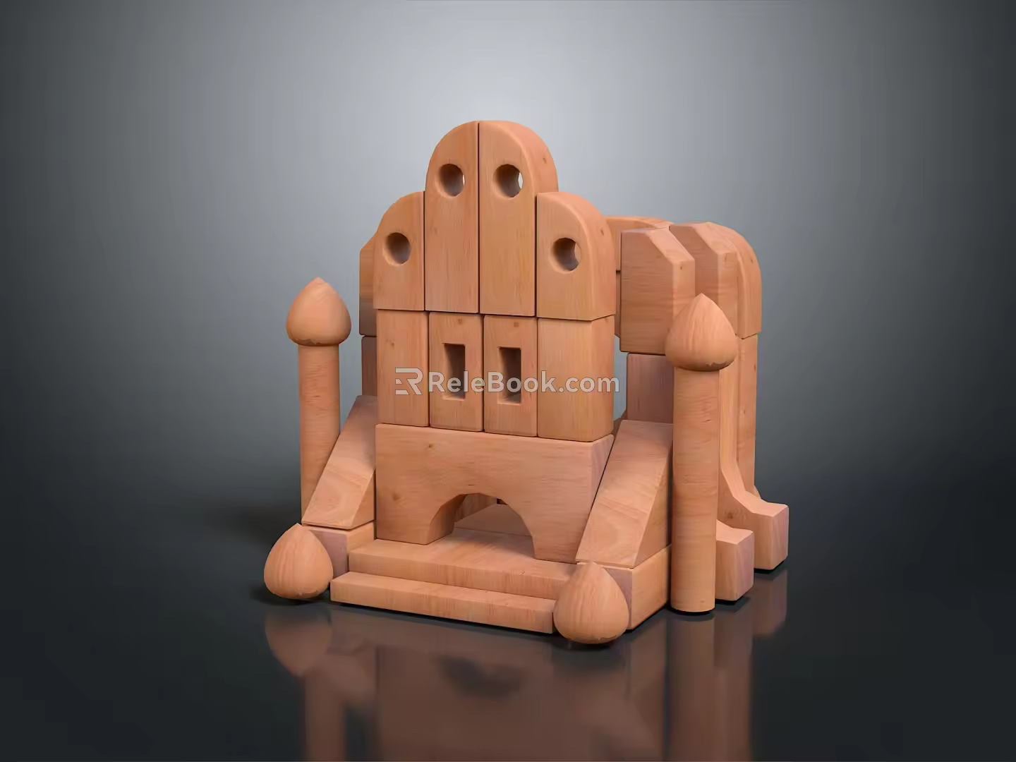 Modern Building Blocks Building Blocks Toys Building Blocks Castle Plastic Toys Plastic Building Blocks Toys 3d model
