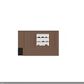 Shoes on wooden shoe rack with multiple shelves various styles leather shoes sneakers flat shoes