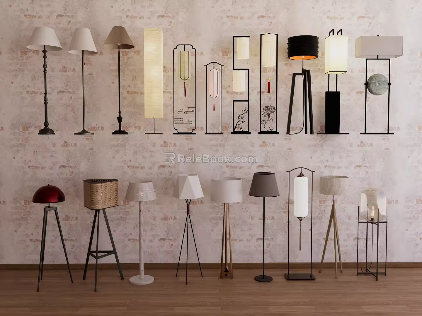 Floor lamp 3d model