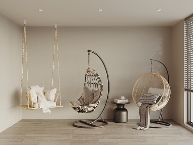 Hanging chair 3d model