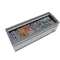 Commercial Display And Chest Freezers In Stainless Steel For Frozen Foods Storage