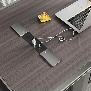 Modern Desktop Wire Box Desktop Wire Box Thin 3d model