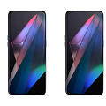 Sleek Modern Smartphone With Vibrant Colorful Display And Triple Camera Setup