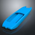 Practical Blue Silicone Tool With Smooth Surface And Groove Design For Daily Use