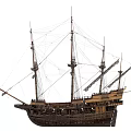 Nordic sailing 3d model
