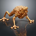 Frog Poison Frog Game Frog Reptile Cold Blooded Animal Reptile 3d model