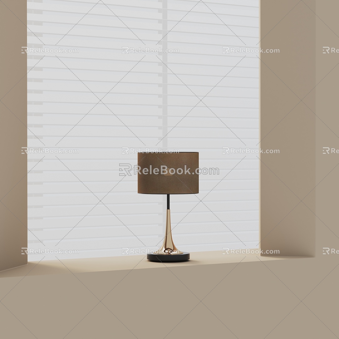 Table lamp 3d model