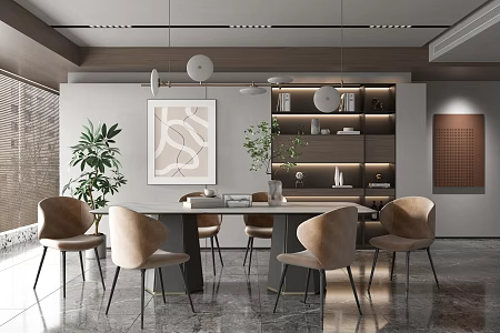Modern Restaurant 3d model