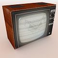 Retro TV Retro Old TV Old Objects 8090 s Nostalgic Electrical Appliances Home Appliances TV TV Display 3d model