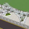 Featured Gallery Featured Landscape Pavilion 3d model