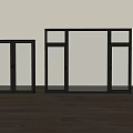 modern windows glass windows casement windows floor-to-ceiling windows bay windows doors and windows 3d model