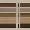 Various Colored Wooden Decorative Lines In Different Styles For Interior Design
