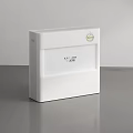 White Air Purifier Device For Home Use With Efficient Filtration System