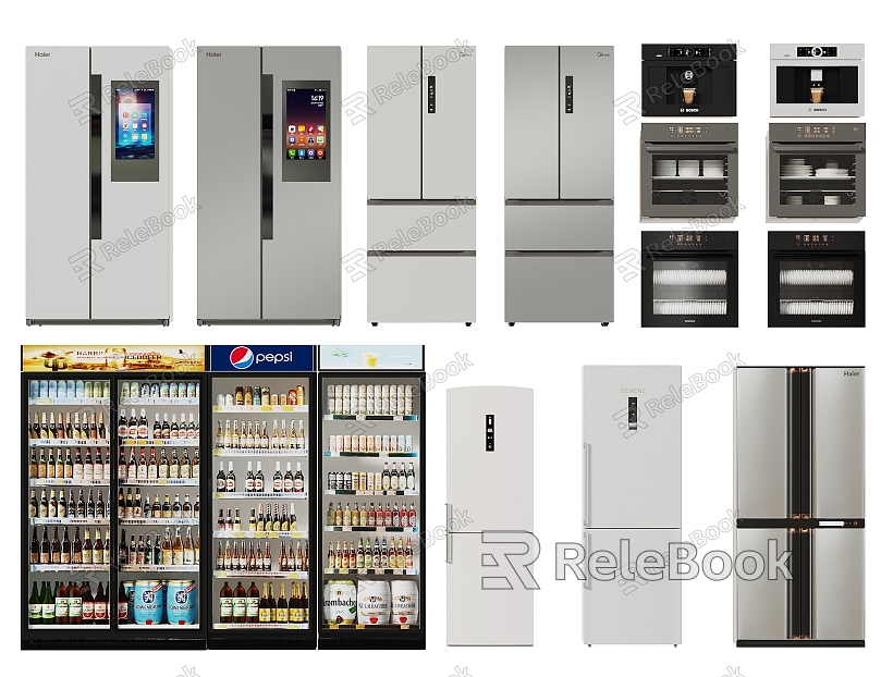 Smart refrigerator double door refrigerator model