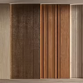 Modern Wall Panels Interior Design With Various Wood Tones And Textured Finishes