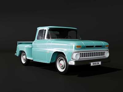 Chevrolet Vintage Pickup 3d model