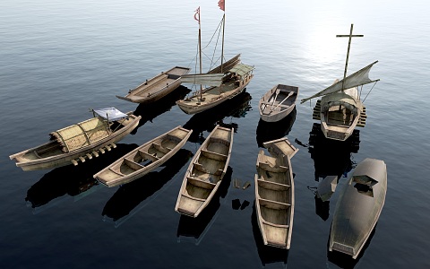 Modern Boat Wooden Boat Wooden Boat Fishing Boat Ship Sailing Boat Cruise Boat 3d model