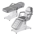 Professional Medical Equipment Including Adjustable Examination Table Treatment Chair And Mobile Cart