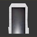 Gate House Stone Gate House Gate Post Stone Gate Post Ruin Gate Post Arch Stone Post Outdoor Articles Realistic 3d model