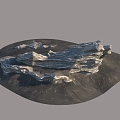 Mountains Mountain Geomorphology Terrain Stone Rock Mars Rock Meteorite 3d model