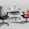 Ergonomic Office Chair With Mesh Back Multiple Colors And Swivel Casters