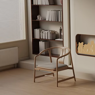 modern leisure chair 3d model