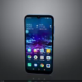Modern Smartphone With Colorful Apps Display On Touchscreen Interface