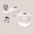 Small SCARA robot key ring 3d model