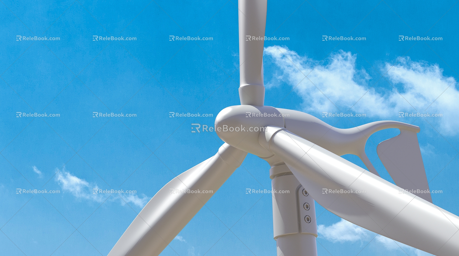 Modern wind power turbine power generation model