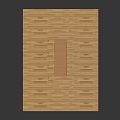 Multi Level Building Structure With Wooden Staircase Layered Platforms Railings And Wooden Floor