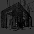 Modern Clothing Store Interior With Clothing Racks Mannequins And Display Shelves