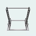Multi Functional Sports Equipment With Ladder Structure And Stable Base Frame For Fitness Training