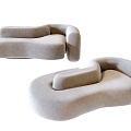 Modern Simple Special-Shaped Sofa Special-Shaped Sofa Simple Special-Shaped Sofa 3d model